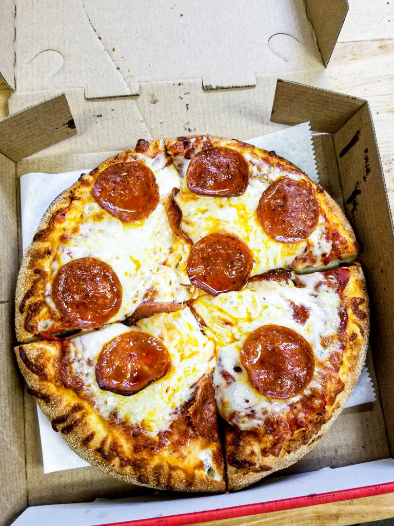 Mini Personal Pizza El Monte Pizza Co